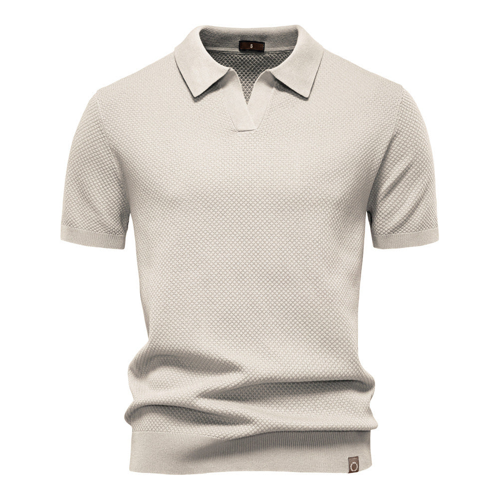 Polo estructurado para hombre | Perfecto para el tiempo libre y el trabajo