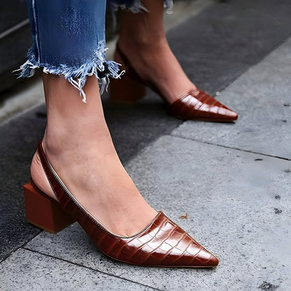 Tacones ortopédicos femeninos, diseño elegante y cómodo