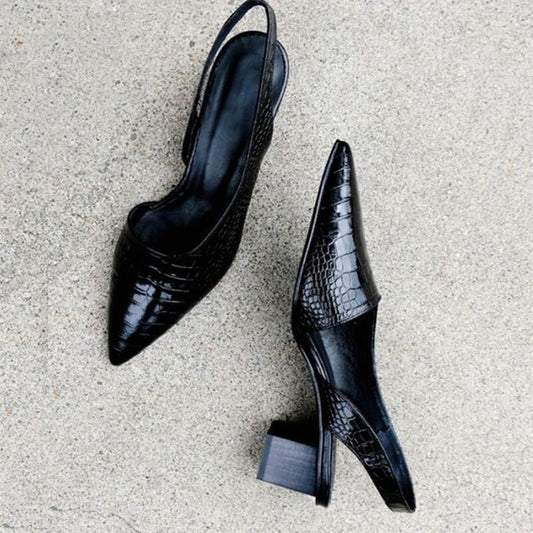 Tacones ortopédicos femeninos, diseño elegante y cómodo