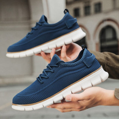 Zapatillas fly-knit premium para hombre, ligeras y transpirables para deporte o diario