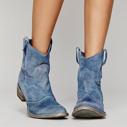 Botines de ante para mujer, elegantes y cómodos