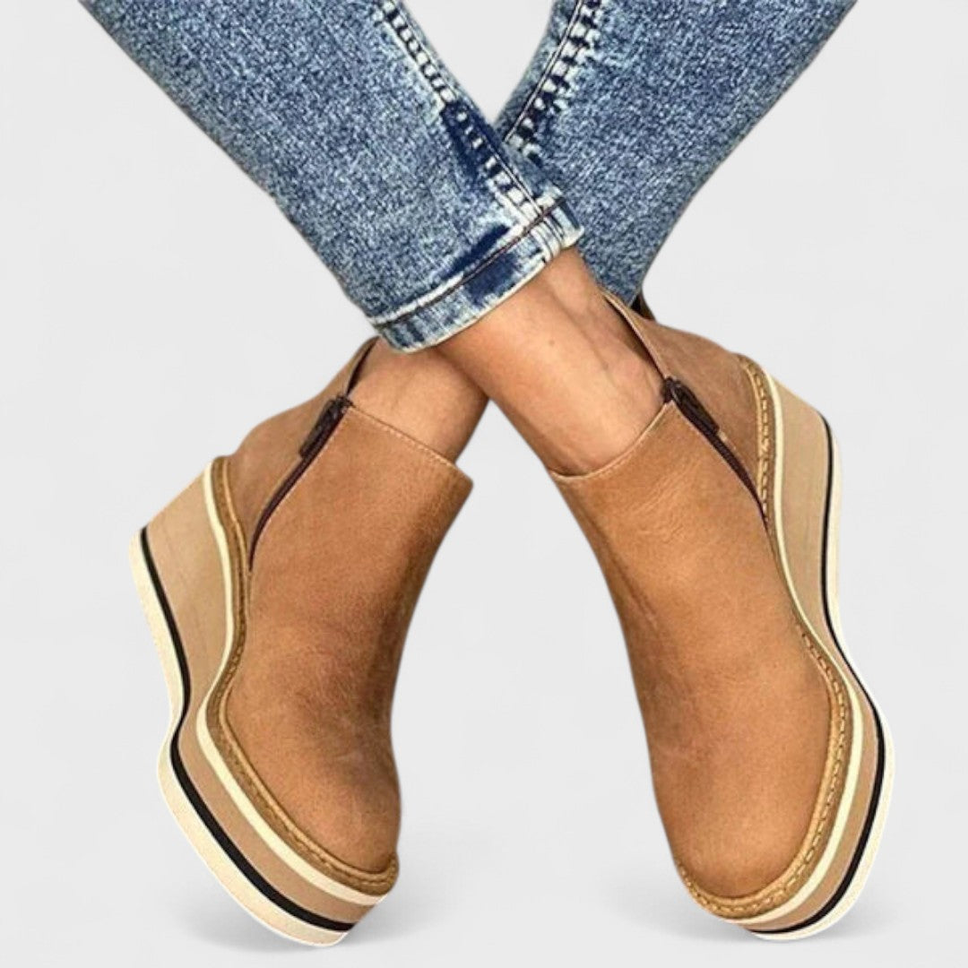 Zapatos elegantes impermeables para mujer, diseño moderno y funcional para cualquier clima