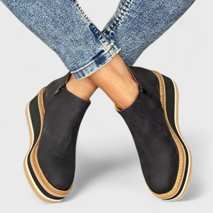 Zapatos elegantes impermeables para mujer, diseño moderno y funcional para cualquier clima