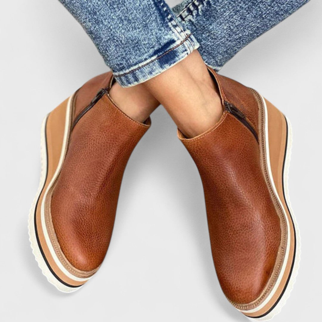 Zapatos elegantes impermeables para mujer, diseño moderno y funcional para cualquier clima