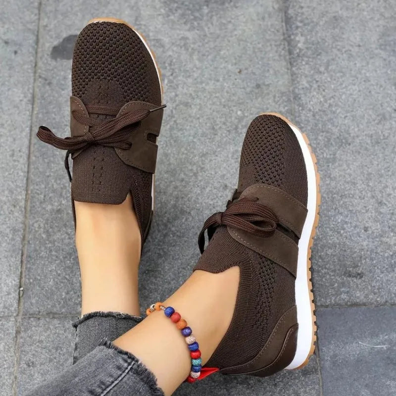 Zapatillas femeninas ortopédicas, modernas y versátiles para caminar