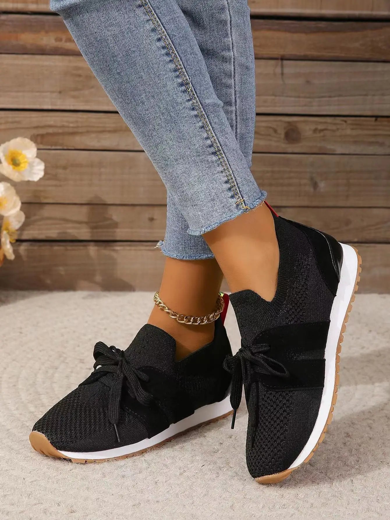 Zapatillas femeninas ortopédicas, modernas y versátiles para caminar