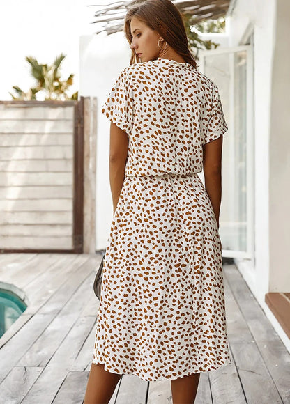 Vestido veraniego cómodo y elegante - fresco para los días cálidos