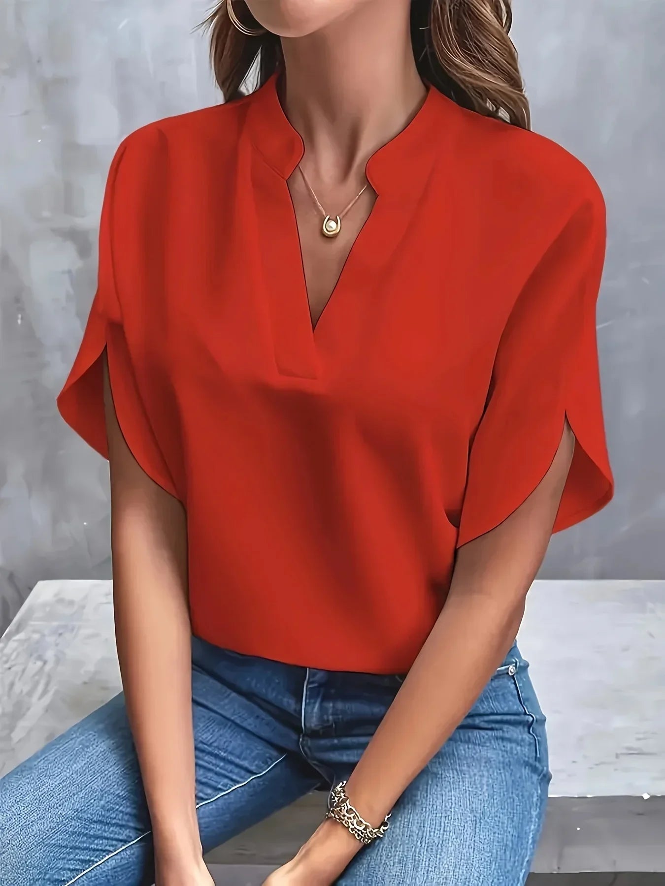 Blusa Sofisticada Con Diseño Ajustado Para Mujer - Elegancia Moderna
