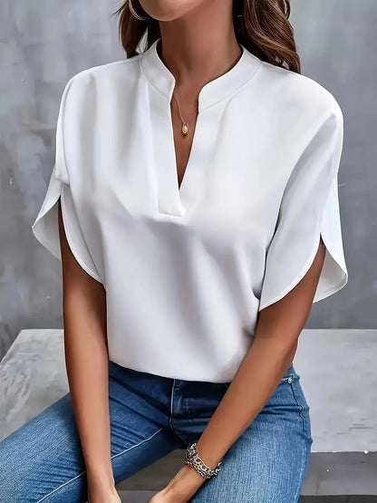 Blusa Sofisticada Con Diseño Ajustado Para Mujer - Elegancia Moderna