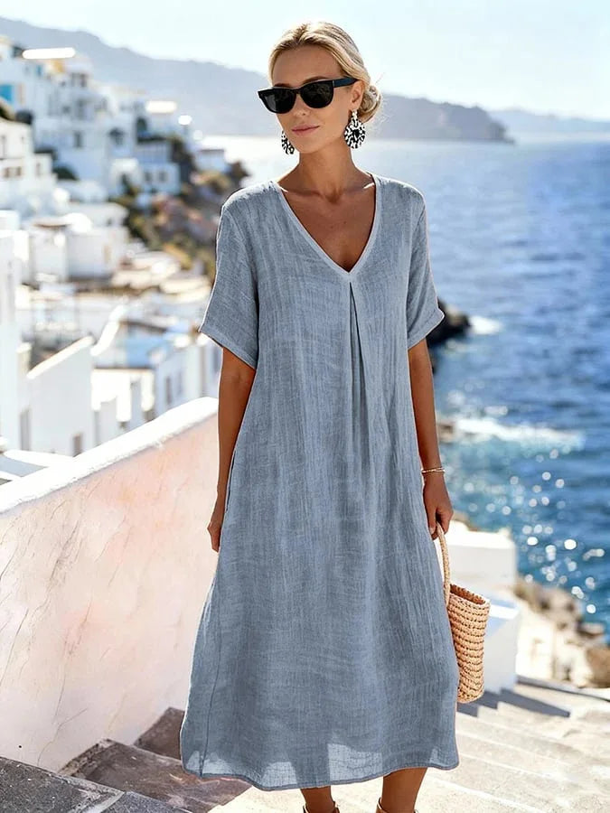 Vestido Largo Holgado | Estilo Casual y Cómodo para Mujer