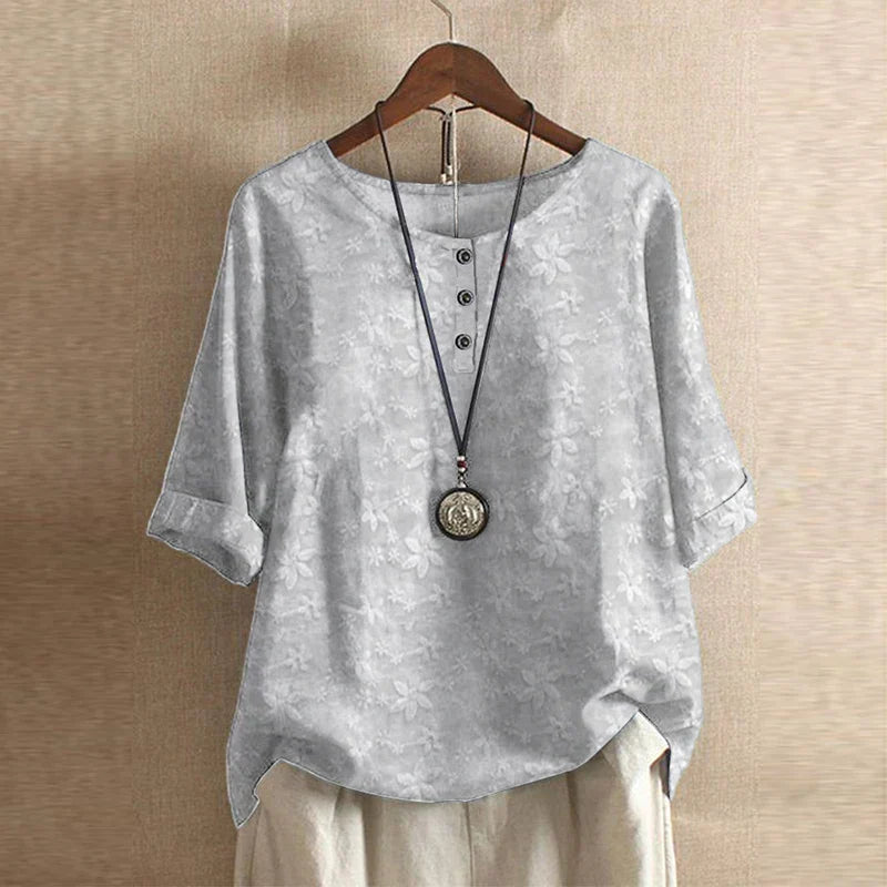 Blusa retro con diseño vintage - femenina y con estilo único