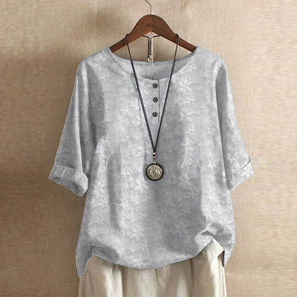 Blusa retro con diseño vintage - femenina y con estilo único