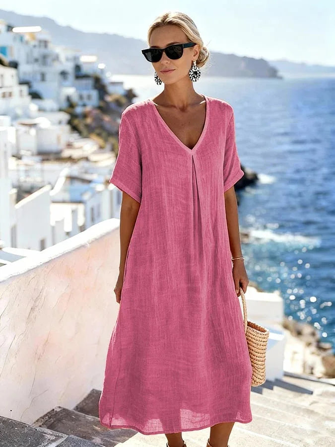 Vestido Largo Holgado | Estilo Casual y Cómodo para Mujer