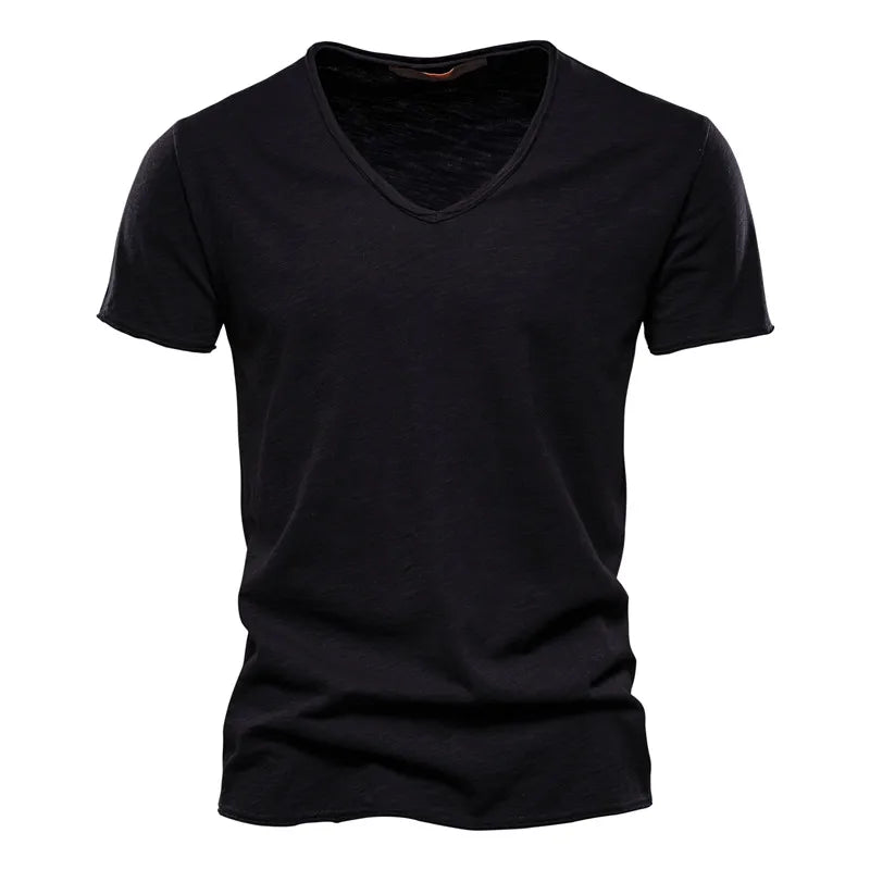 Viktor | Camisa de Verano de Algodón con Cuello Clásico para Hombre