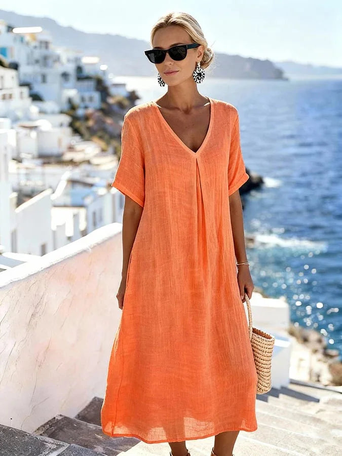 Vestido Largo Holgado | Estilo Casual y Cómodo para Mujer