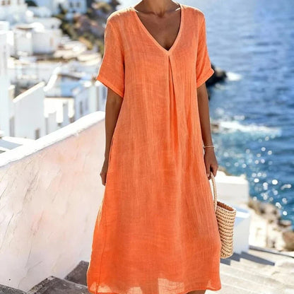 Vestido Largo Holgado | Estilo Casual y Cómodo para Mujer