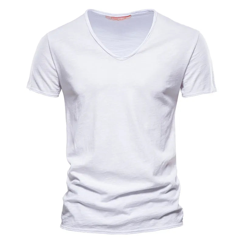 Viktor | Camisa de Verano de Algodón con Cuello Clásico para Hombre
