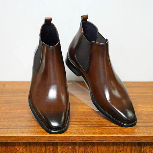 Dyon | Botas Chelsea Brillantes de Lujo para Hombre con Estilo Atemporal
