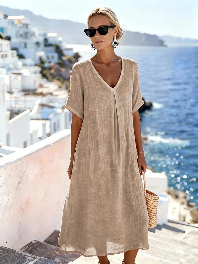 Vestido Largo Holgado | Estilo Casual y Cómodo para Mujer