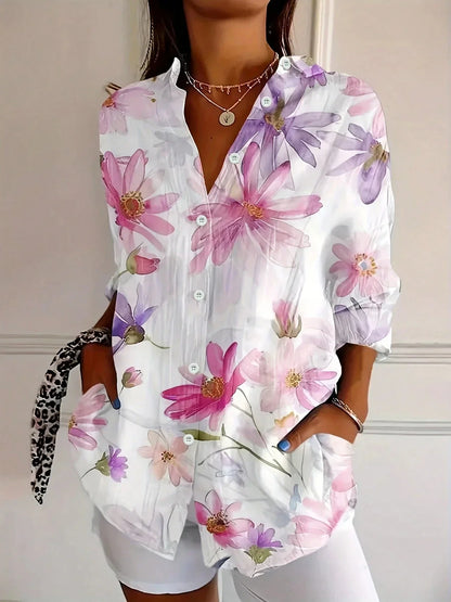 Blusa Colorida Con Estampado Juguetón Para Mujer - Alegría Y Estilo