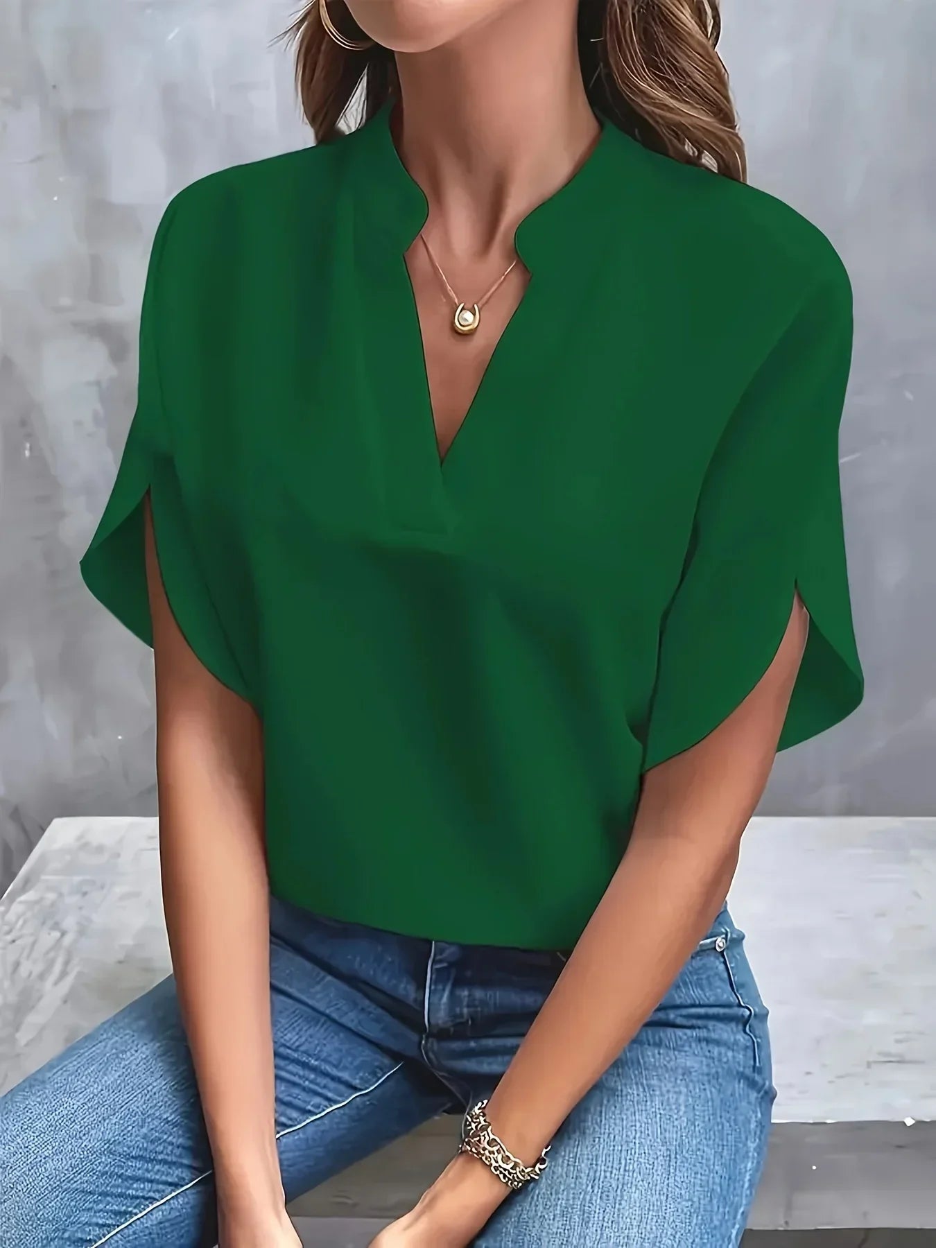 Blusa Sofisticada Con Diseño Ajustado Para Mujer - Elegancia Moderna