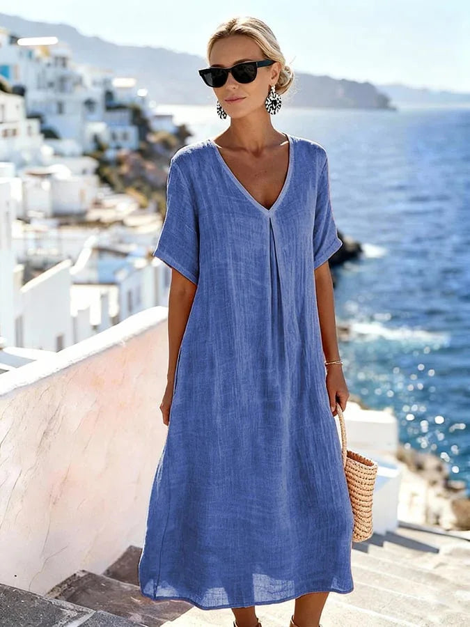Vestido Largo Holgado | Estilo Casual y Cómodo para Mujer