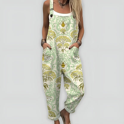 Jumpsuit mujer cómodo suelto elegante primavera-verano
