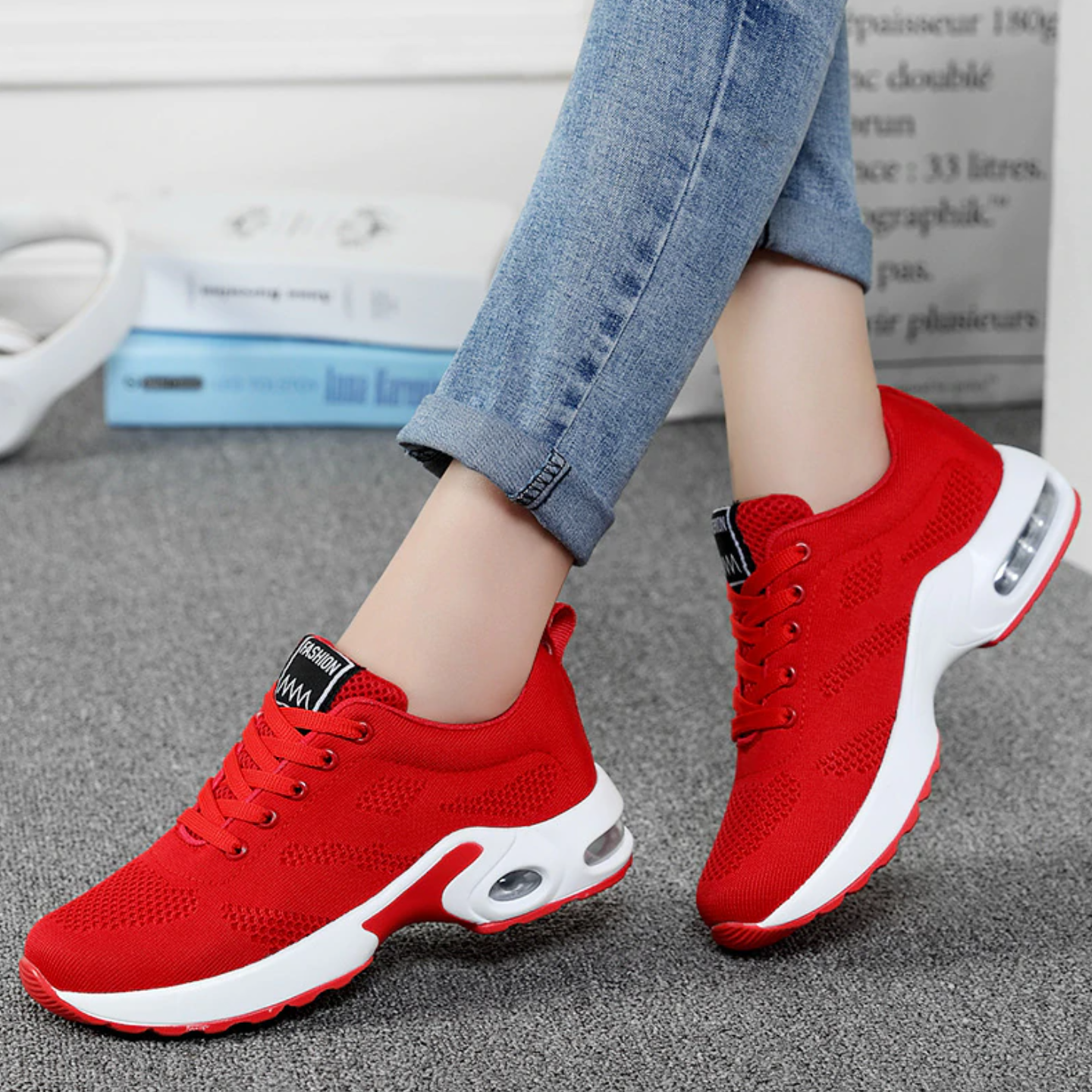 Acacia | Zapatillas Ligeros para Caminar con Amortiguación Transpirable para Mujer