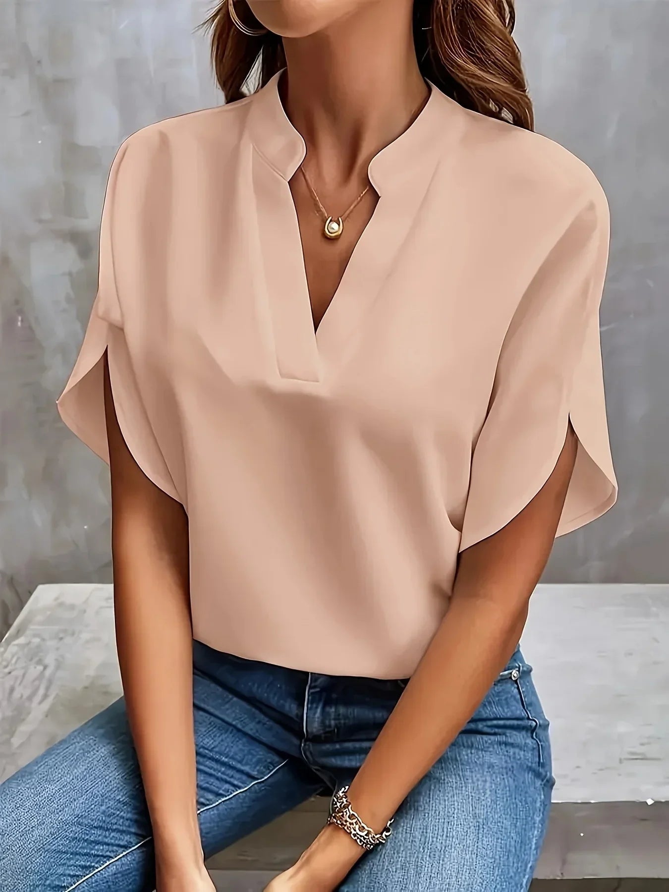 Blusa Sofisticada Con Diseño Ajustado Para Mujer - Elegancia Moderna
