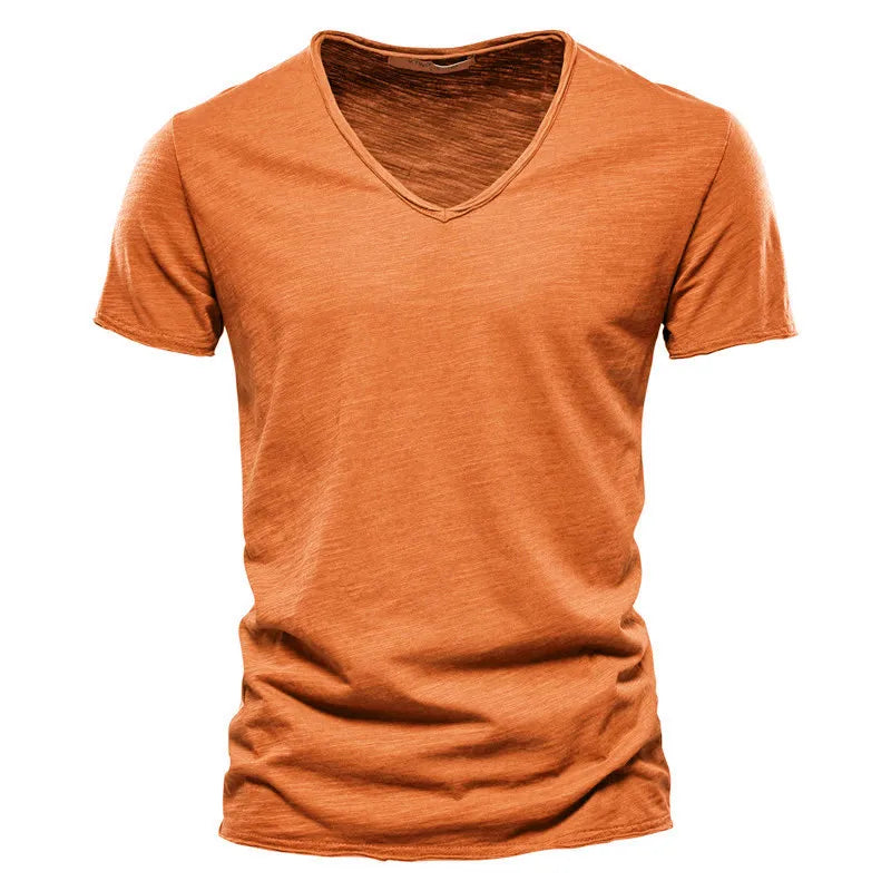 Viktor | Camisa de Verano de Algodón con Cuello Clásico para Hombre