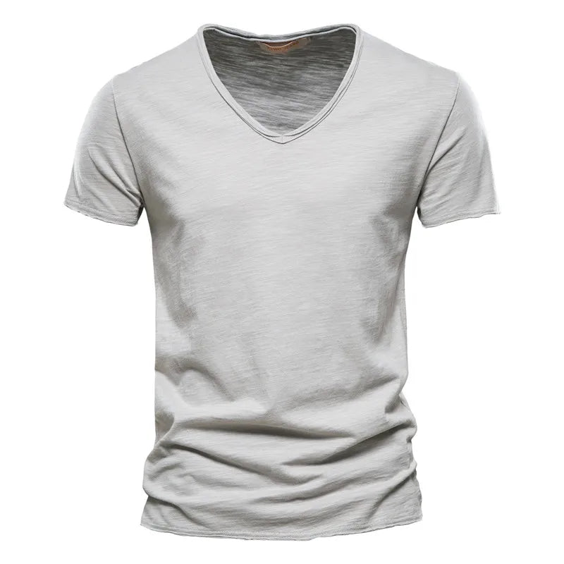 Viktor | Camisa de Verano de Algodón con Cuello Clásico para Hombre