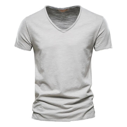 Viktor | Camisa de Verano de Algodón con Cuello Clásico para Hombre