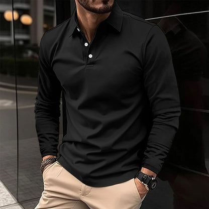 Camisa polo clásica hombre, sofisticada y confortable