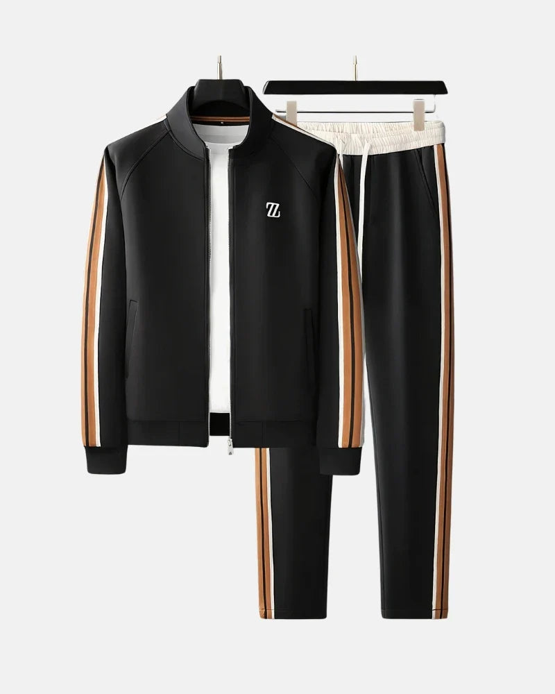 Trak | Conjunto de Tracksuit Premium Texturizado Deportivo