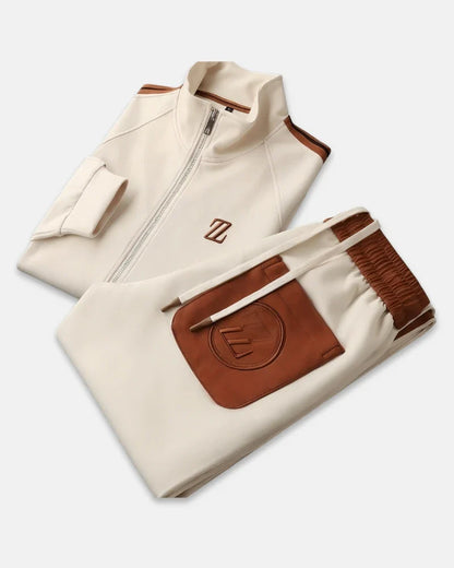 Trak | Conjunto de Tracksuit Premium Texturizado Deportivo