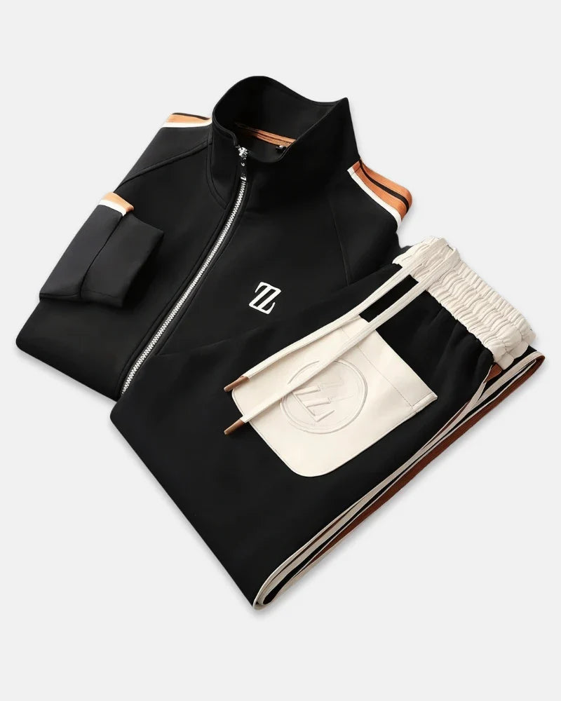 Trak | Conjunto de Tracksuit Premium Texturizado Deportivo