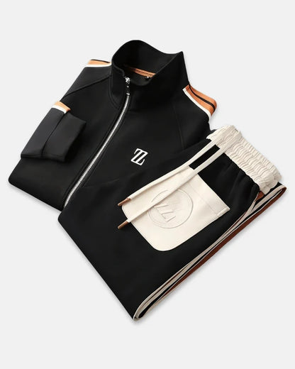 Trak | Conjunto de Tracksuit Premium Texturizado Deportivo