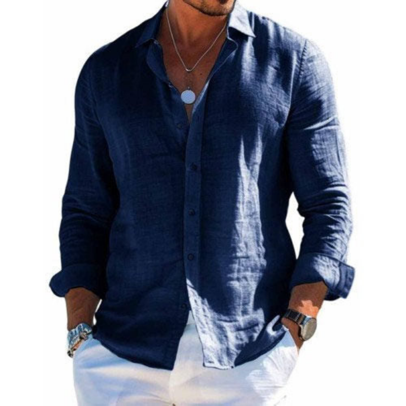 Camisa de hombre elegante y transpirable - Verano