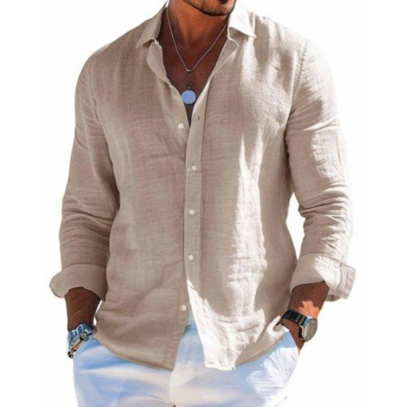 Camisa de hombre elegante y transpirable - Verano