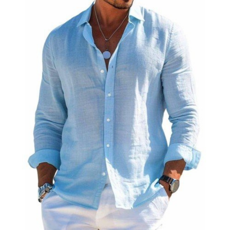 Camisa de hombre elegante y transpirable - Verano