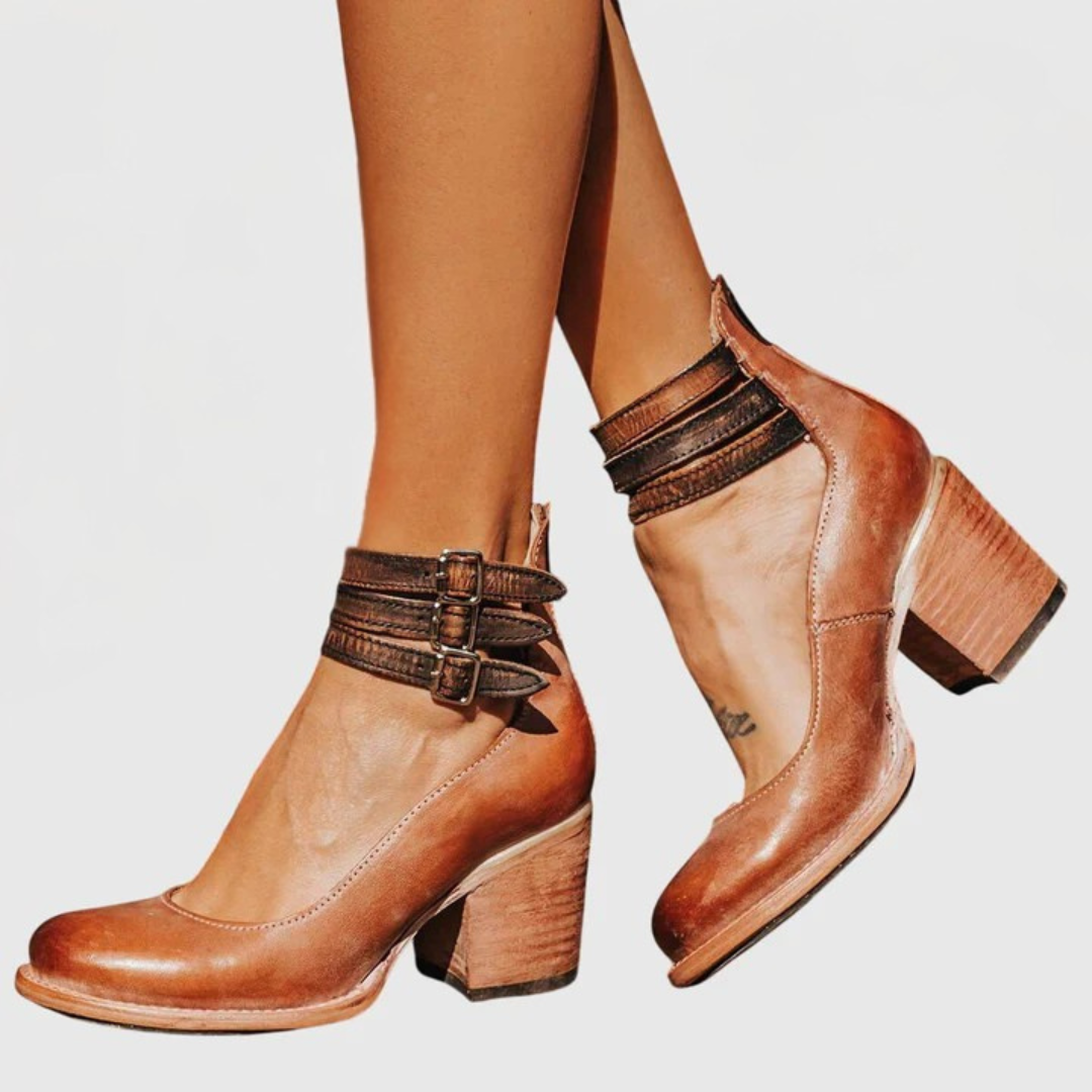 Sandalias elegantes y cómodas para mujer con suela ergonómica y tiras ajustables