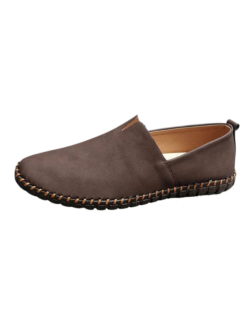 Zapatos tipo loafer de cuero para hombre con acabado premium, cómodos y estilizados