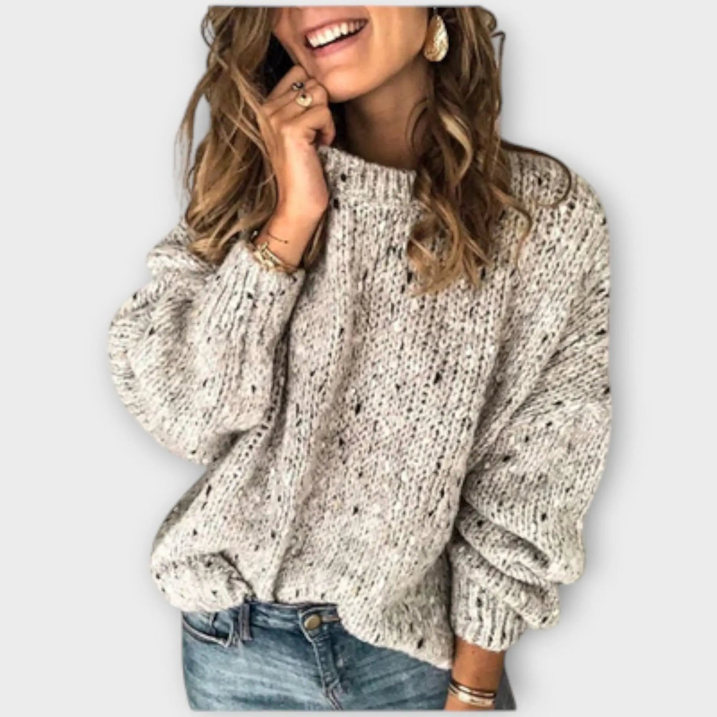 Camille | Jersey de Punto Retro con Estilo Bohemio para Mujer de Verano