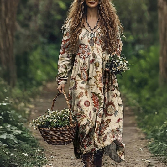 Lisa | Vestido de manga larga