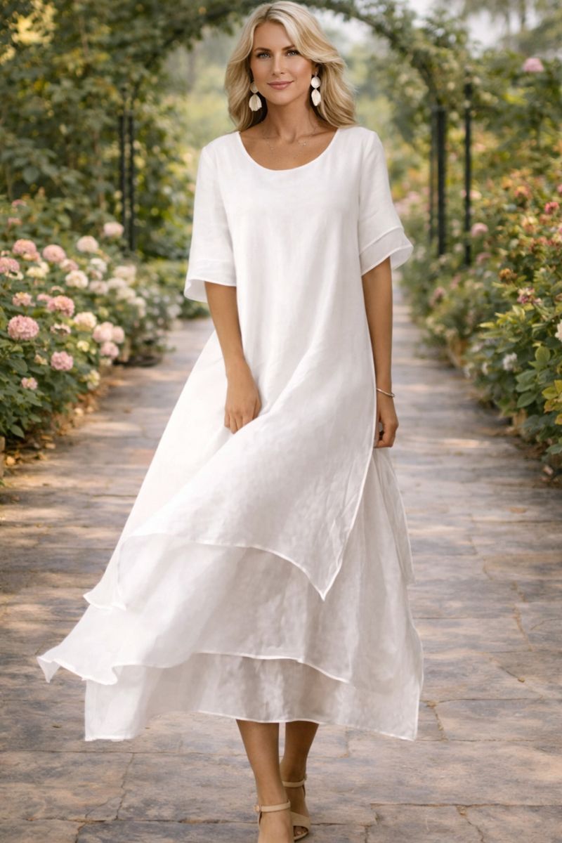 Vestido elegante para mujer, sofisticado y versátil