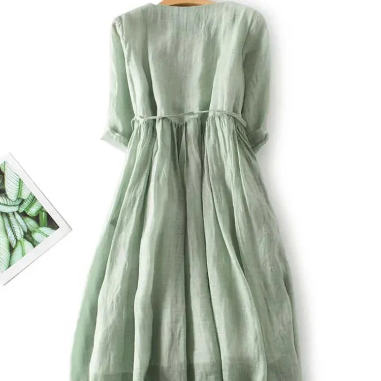 Vestido Maxi Ligero de Verano | Estilo Casual para Mujer
