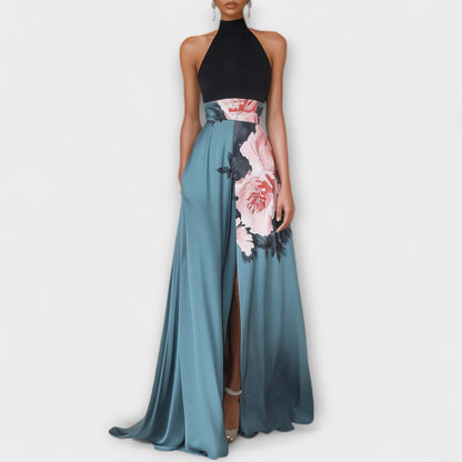 Lexi | Maxivestido floral de línea A