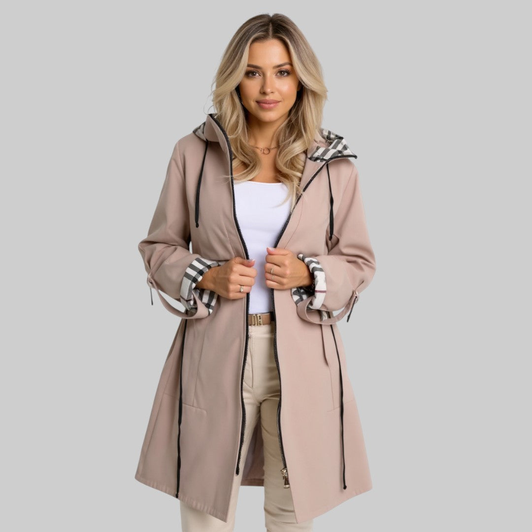 Natalia | Abrigo Moderno con Estilo Elegante para Mujer de Otoño