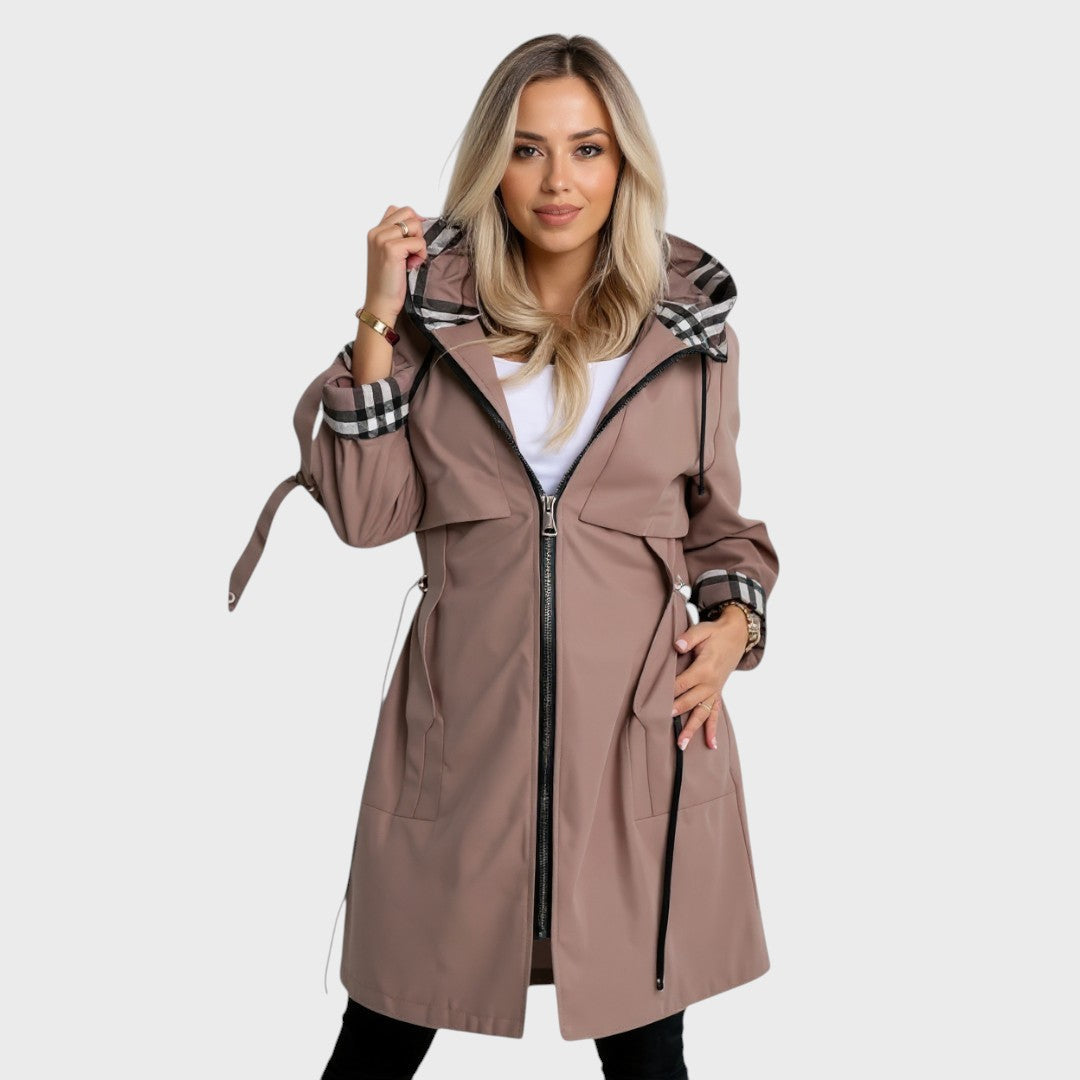 Natalia | Abrigo Moderno con Estilo Elegante para Mujer de Otoño