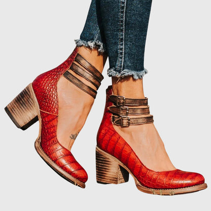 Sandalias elegantes y cómodas para mujer con suela ergonómica y tiras ajustables